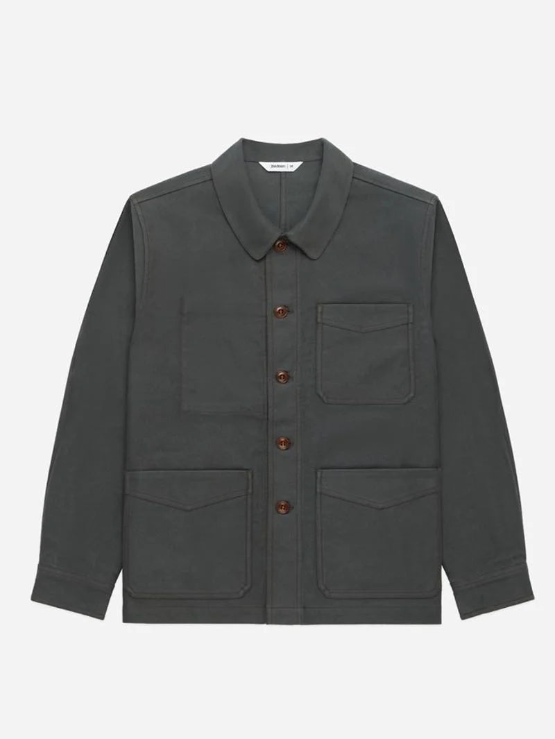 3sixteen - French Work Jacket - Grey Moleskin
