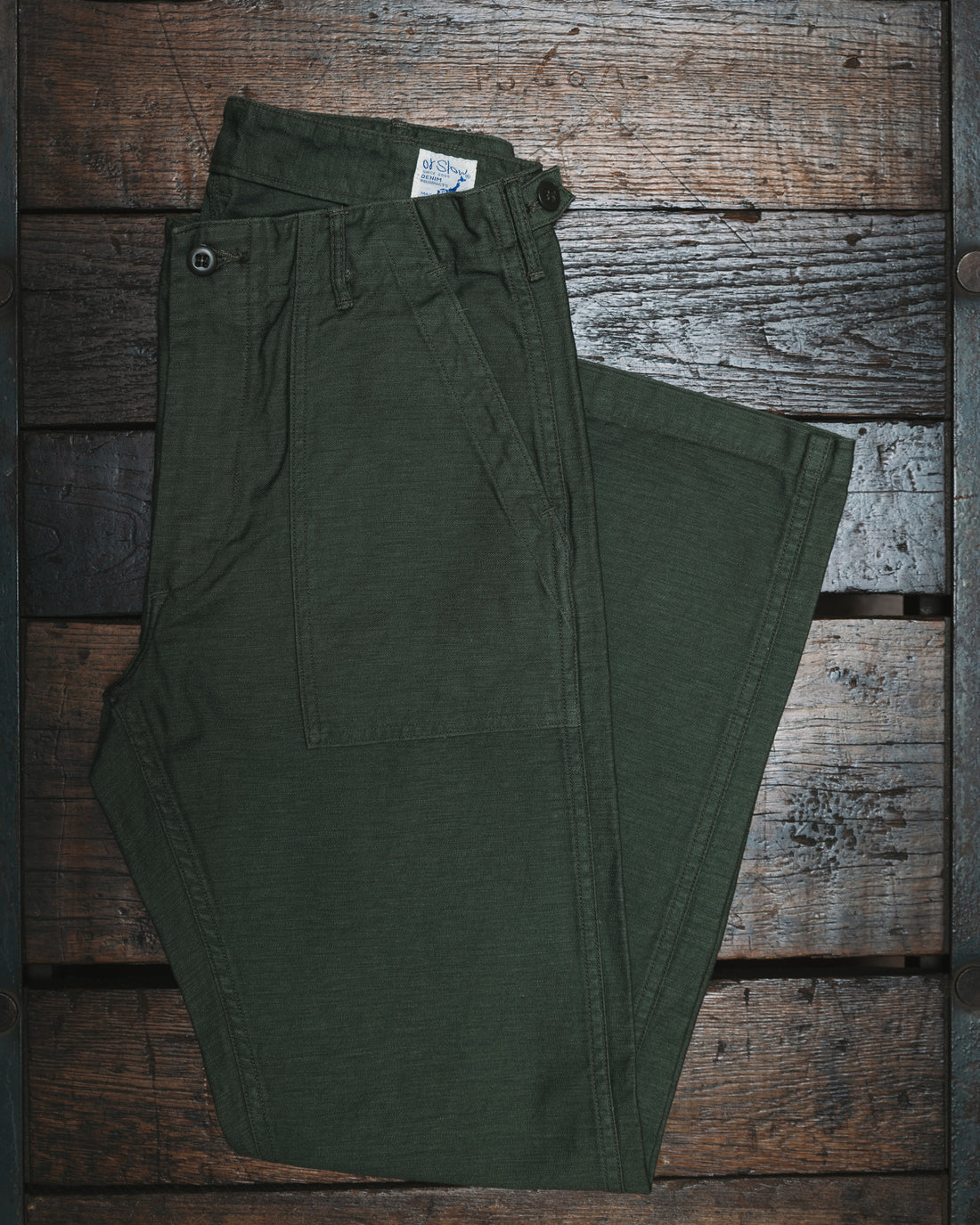 OrSlow - 5032 Slim Fatigue Pant - Green