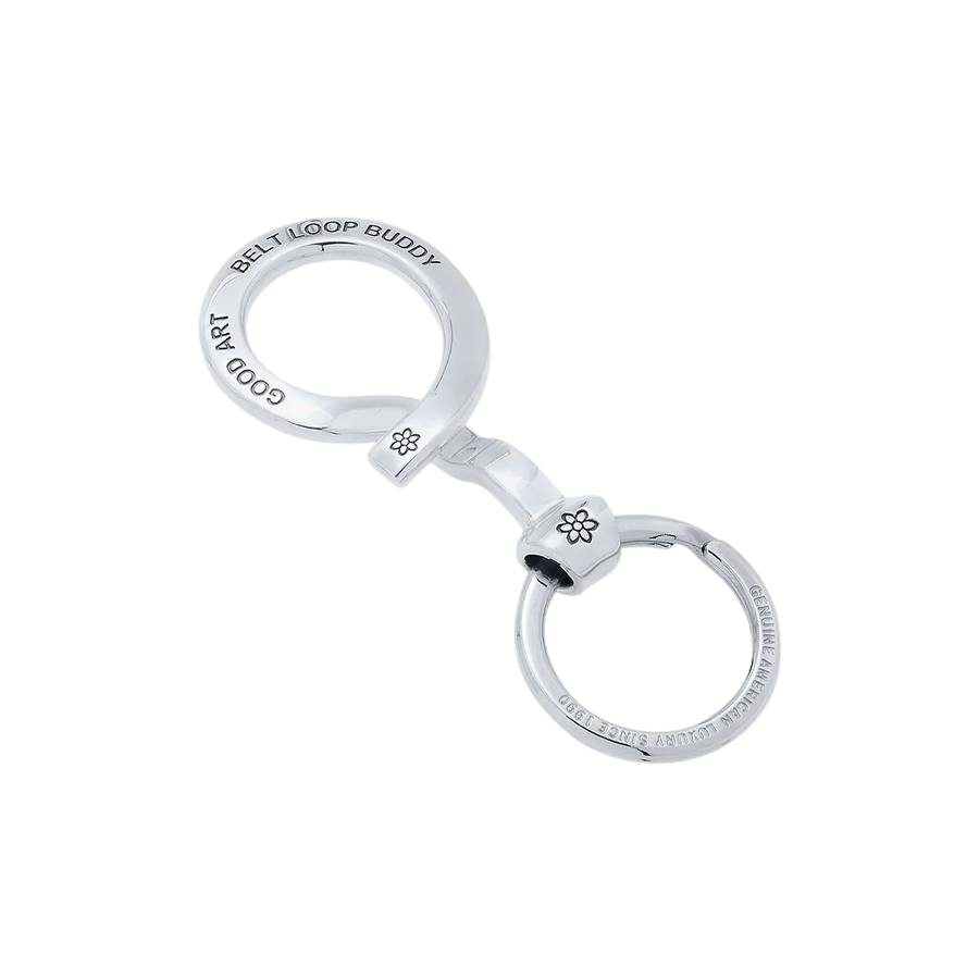 Good Art Hlywd - Belt Loop Buddy - Sterling Silver