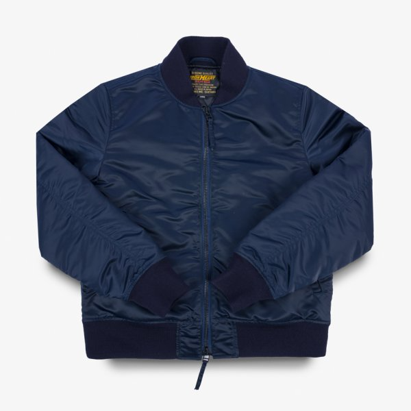 Iron Heart - Nylon Type L-2B Flight Jacket - Navy Blue