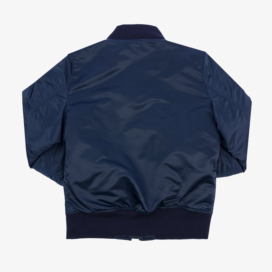 Iron Heart - Nylon Type L-2B Flight Jacket - Navy Blue