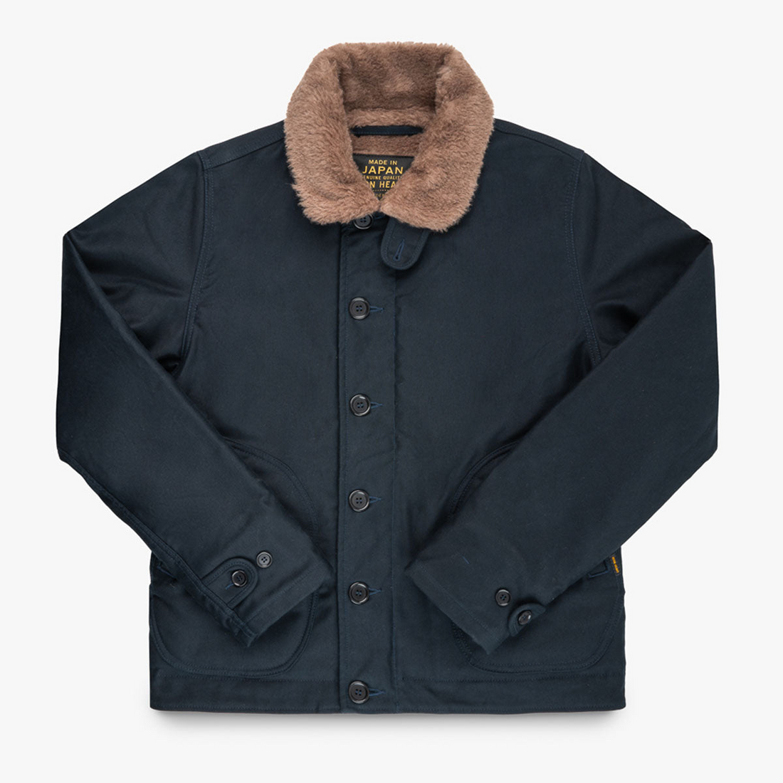 Iron Heart - Whipcord N1 Deck Jacket in Navy