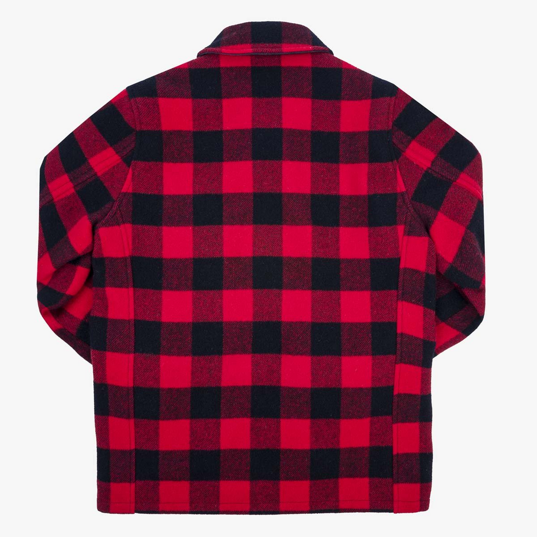 Iron Heart - Wool Buffalo Check Hunting Jacket - Red