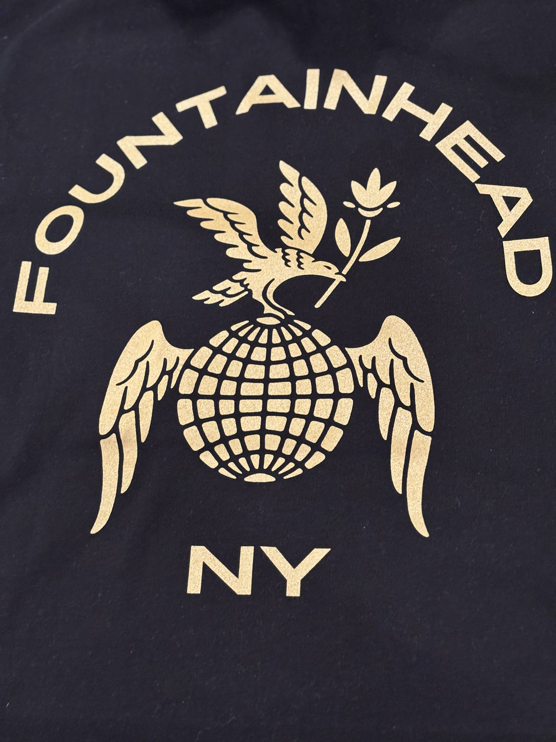 Fountainhead NY - Globe Pocket T-Shirt in Black