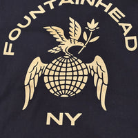 Fountainhead NY - Globe Pocket T-Shirt in Black