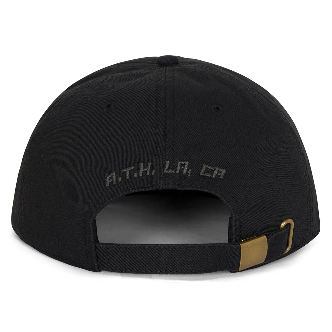 All Time High Filled Logo Hat in Black - detail