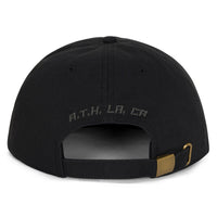 All Time High Filled Logo Hat in Black - detail