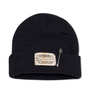 All Time High - Wool Watch Cap in Black