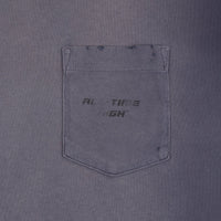 All Time High - Single Stitch Pocket Tee in Vintage Navy Blue