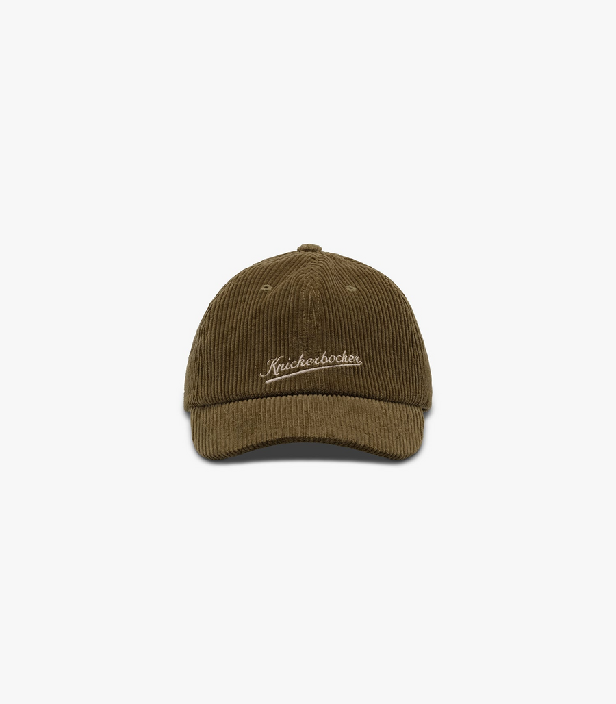 Knickerbocker - Stadium Corduroy Cap - Moss