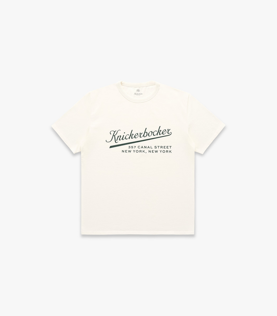 Knickerbocker - Stadium Heavyweight T-Shirt - Milk