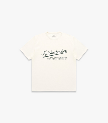 Knickerbocker - Stadium Heavyweight T-Shirt - Milk