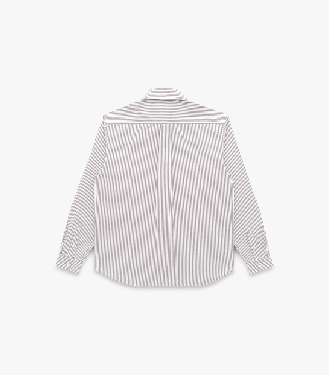 Knickerbocker - "Beefy" Cotton Oxford in Brown Stripe