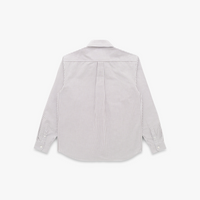 Knickerbocker - "Beefy" Cotton Oxford in Brown Stripe