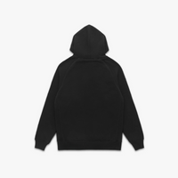 Knickerbocker - Double Face Waffle Hoodie in Black