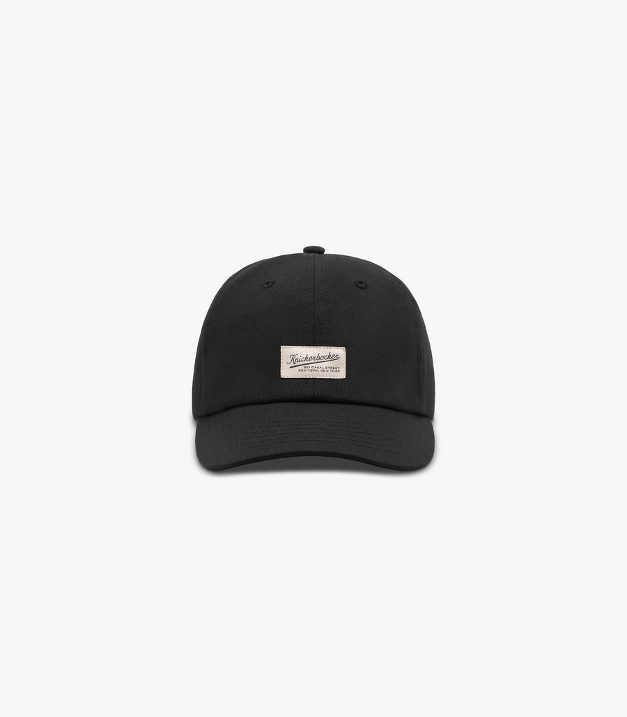 Knickerbocker - Flagship Twill Cap - Black