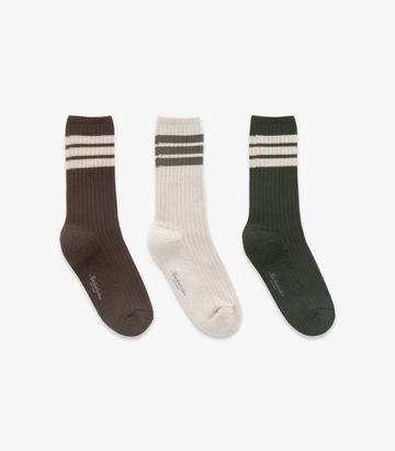 Knickerbocker - Gym Rib Socks - Variety Pack T-B-G