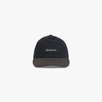 Knickerbocker - Script Corduroy Cap - Black