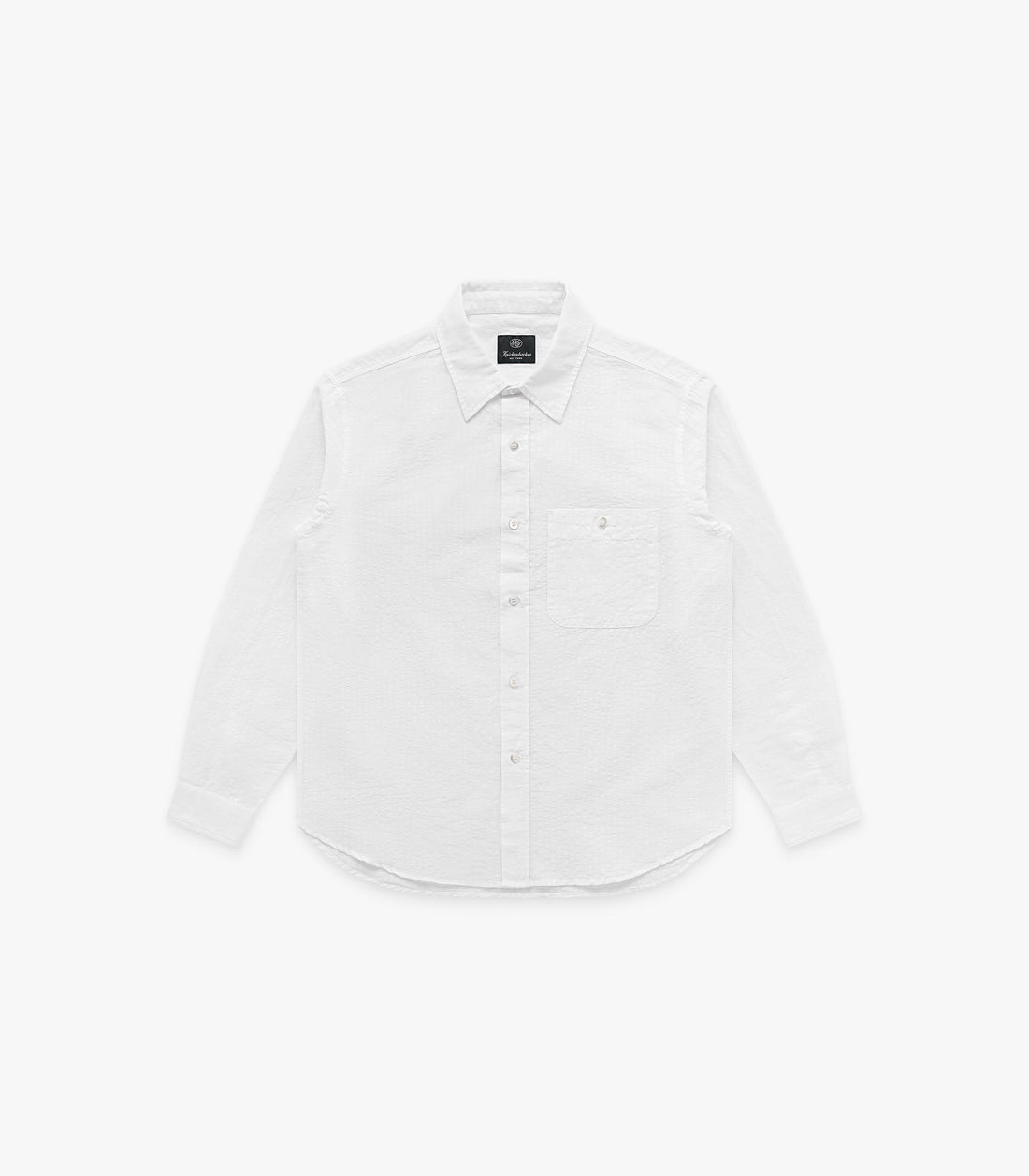 Knickerbocker - Jones Cotton & Linen Shirt - White