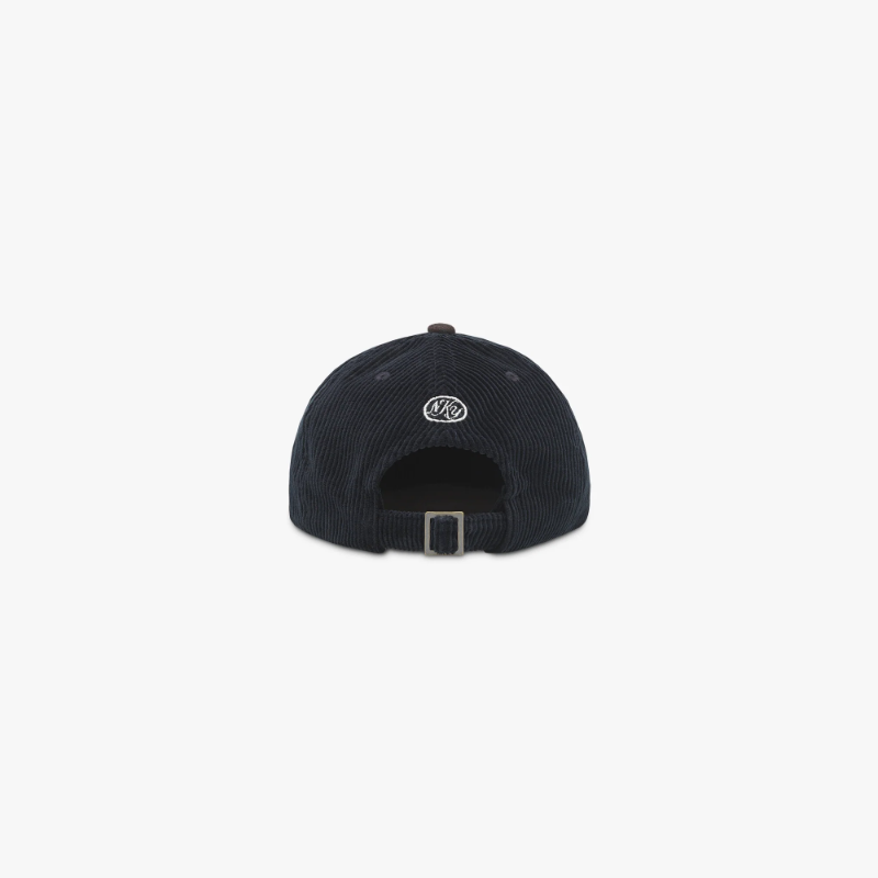 Knickerbocker - Script Corduroy Cap - Black