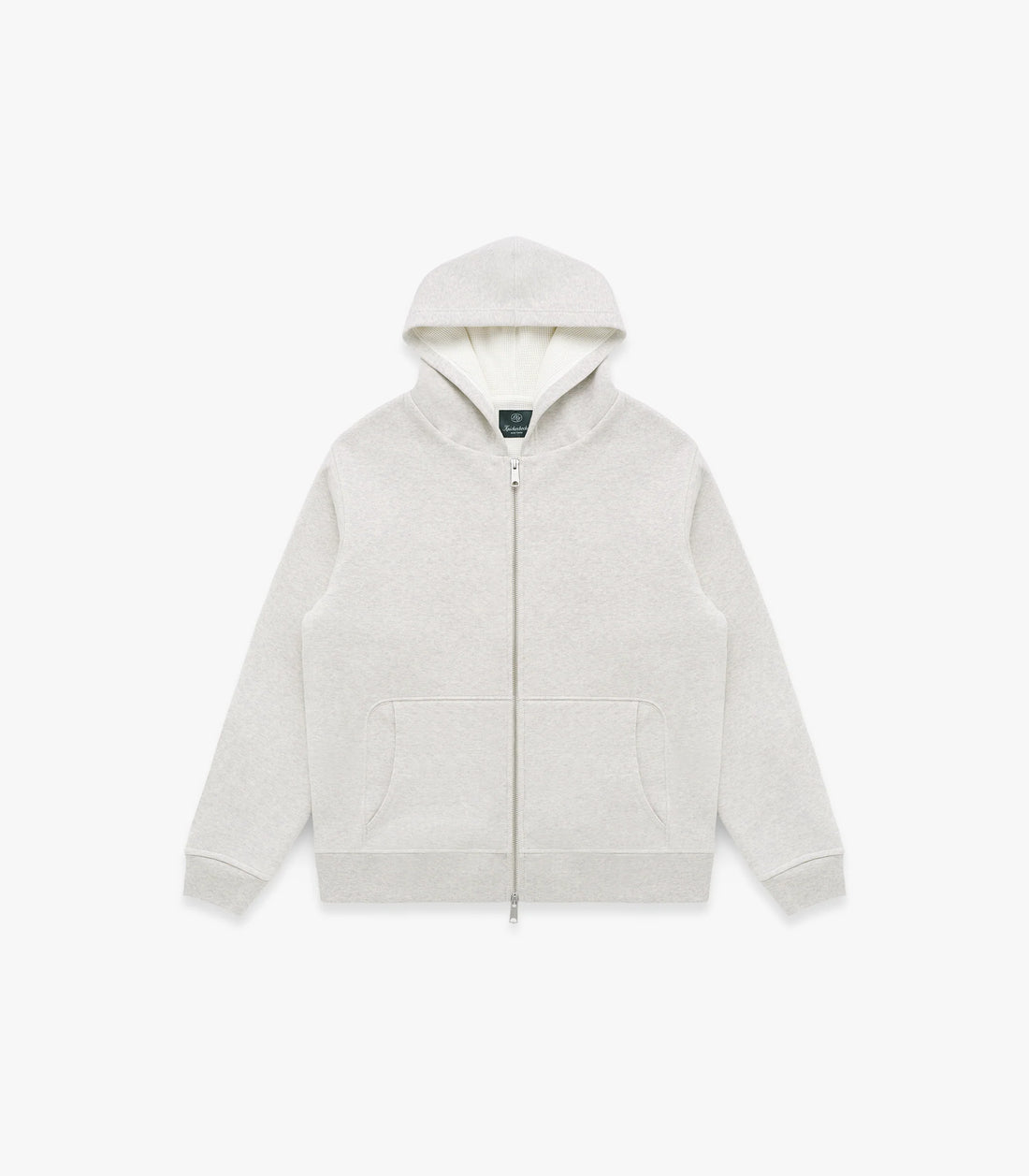 Knickerbocker - Metro Waffle Hoodie - Oat Grey