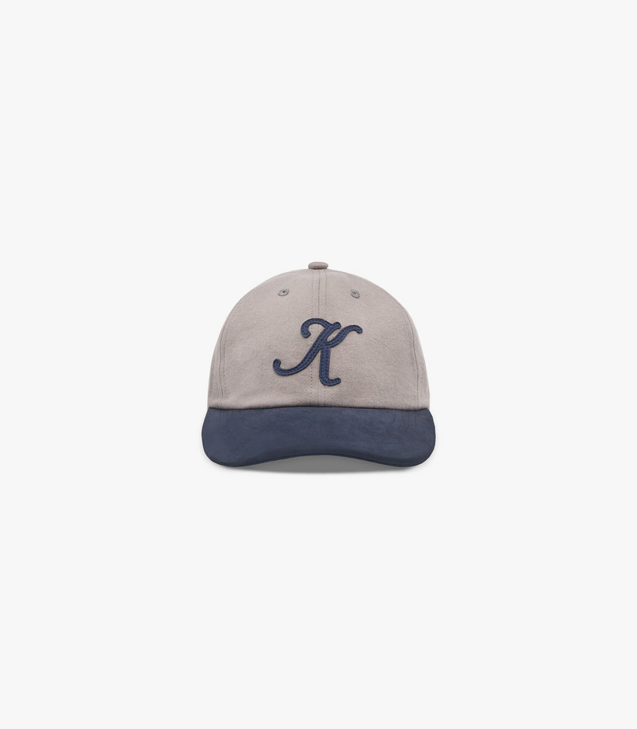 Knickerbocker - "K" Twill Baseball Cap - Gray