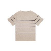 Knickerbocker - Cotton & Linen Flamme Dock Knit Shirt in Fog