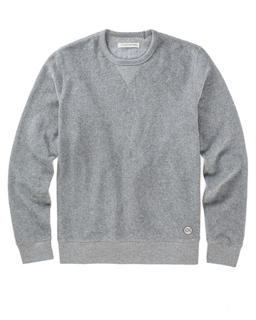Outerknown - Hightide Crew - Mid Heather Grey