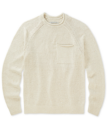 Outerknown - Stinson Rollneck Sweater - Natural