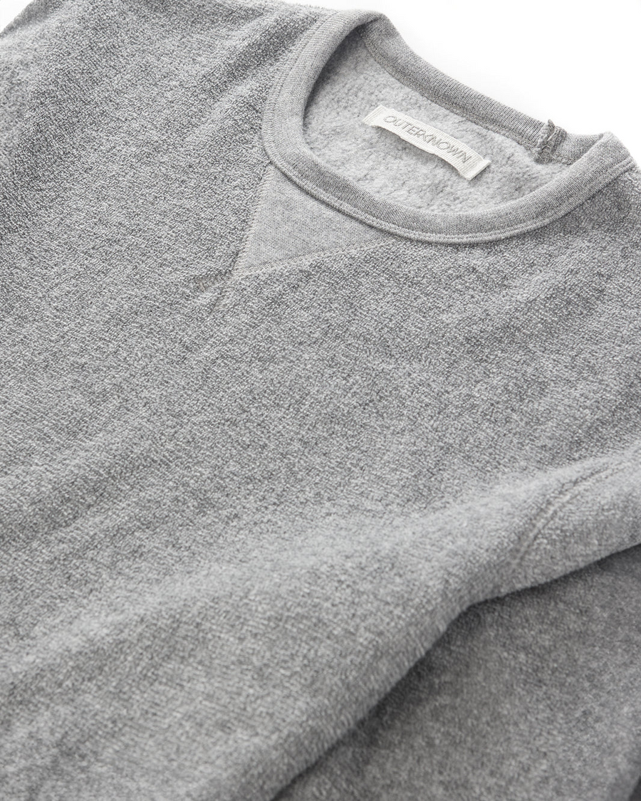 Outerknown - Hightide Crew - Mid Heather Grey