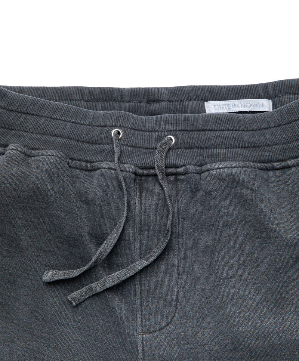 Outerknown - Sur Sweatshorts in Faded Black