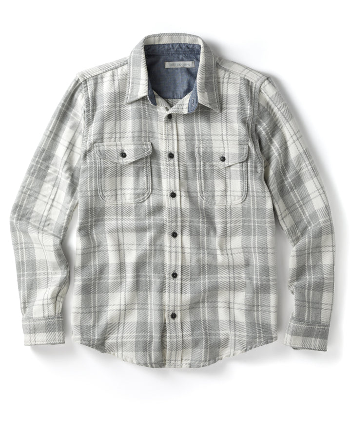 Outerknown - Blanket Shirt - Half Light Little Boxes