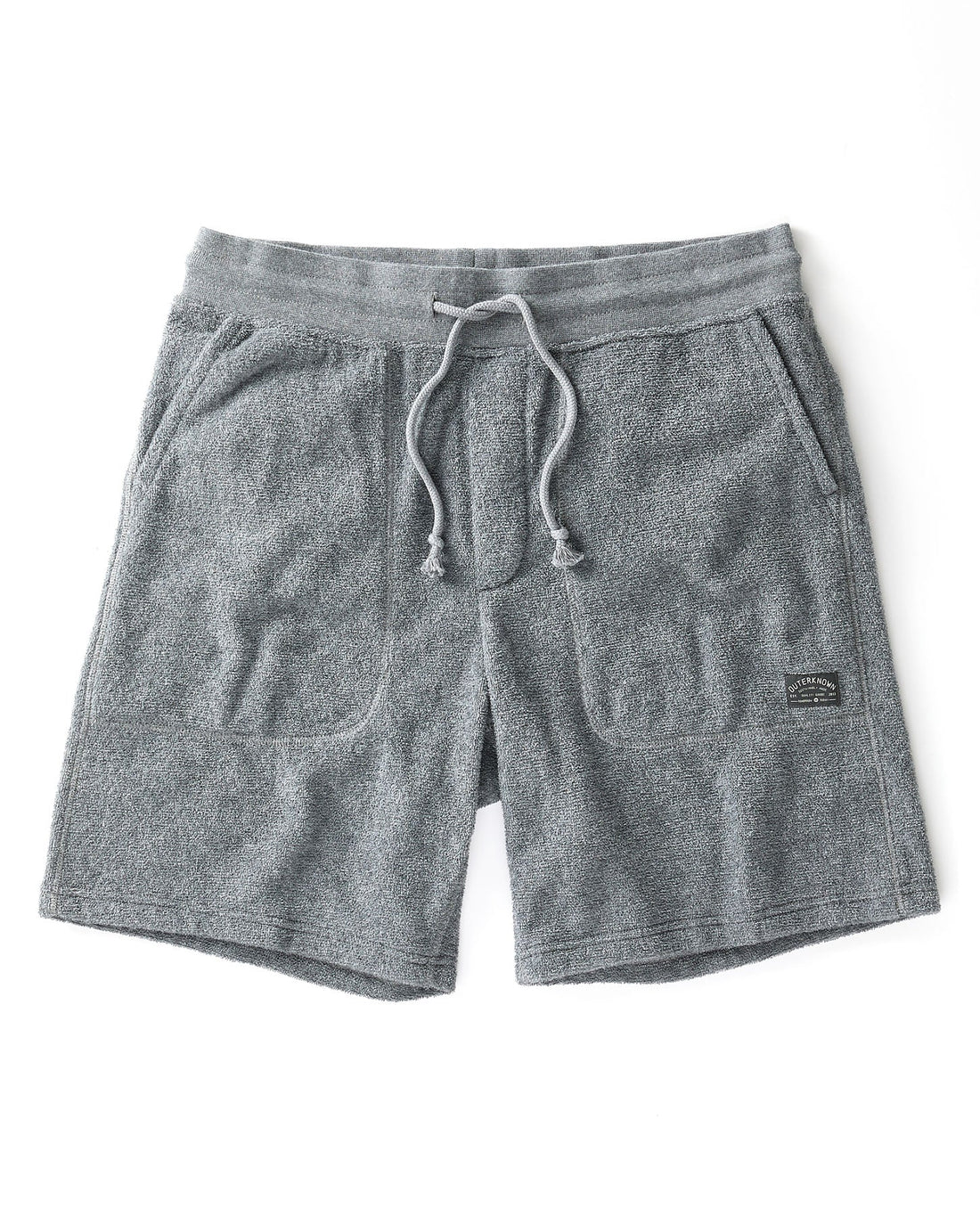 Outerknown - Hightide Sweatshorts in Mid Heather Grey