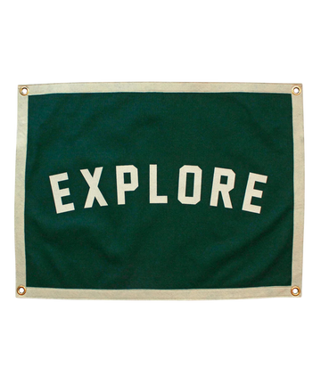 Oxford Pennant - Explore Camp Flag