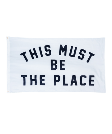 Oxford Pennant - This Must Be The Place Outdoor Flag