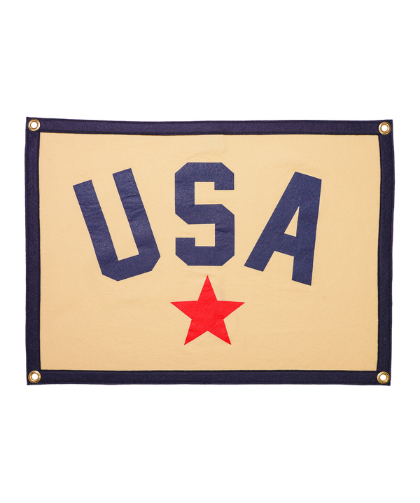 Oxford Pennant - USA Camp Flag