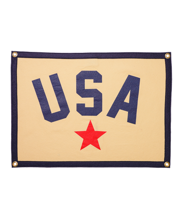Oxford Pennant - USA Camp Flag