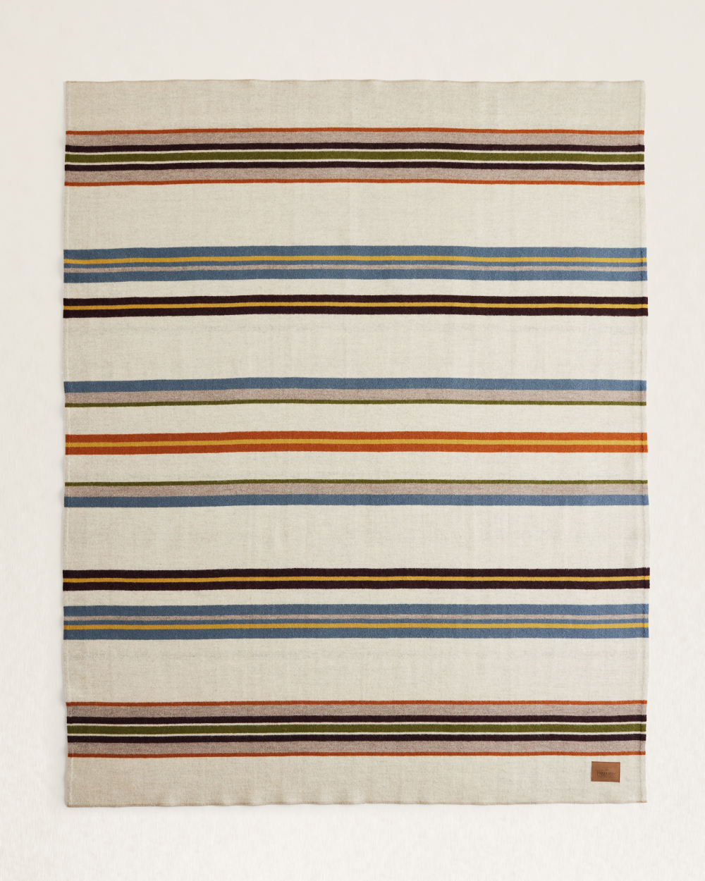 Pendleton - Bridger Stripe Throw - Ivory Mix