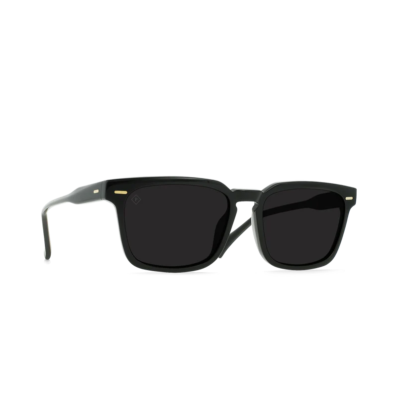 Raen - Adin in Recycled Black / Dark Smoke Polarized