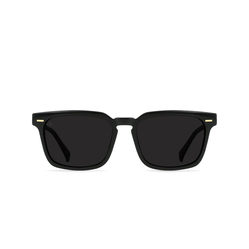 Raen - Adin in Recycled Black / Dark Smoke Polarized