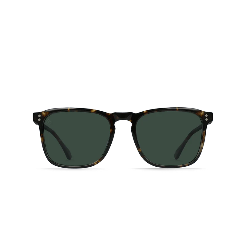 Raen - Wiley in Brindle Tortoise / Green Polarized