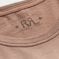 Ralph Lauren - Short-sleeve Garment-dyed Crewneck T-shirt W/ Pocket - Desert Rose