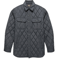 Double RL - Quilted Shirt Jacket in Navy