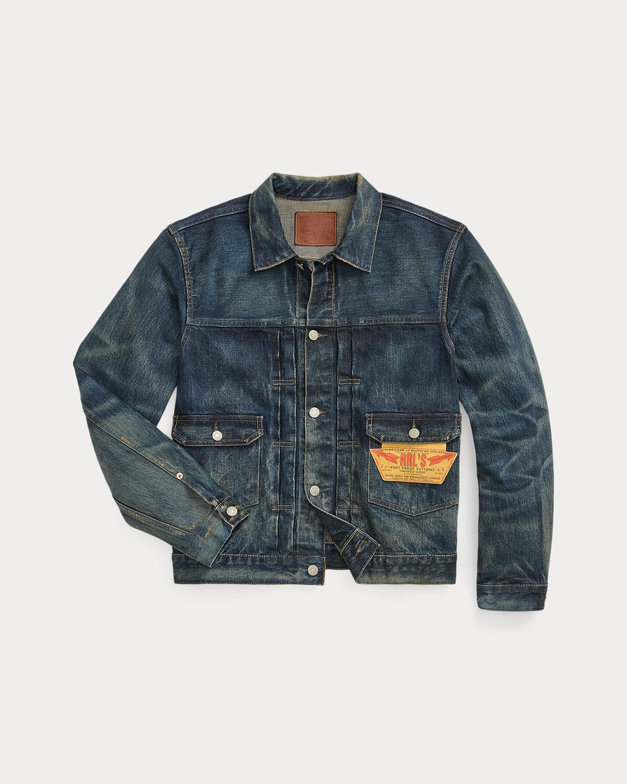 Ralph Lauren - Type 2 3x1 Roughout Denim Trucker Jacket - Westview Wash