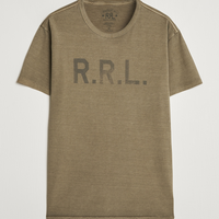 Ralph Lauren - Short-sleeve Cotton Jersey Graphic R.R.L. T-shirt - Olive