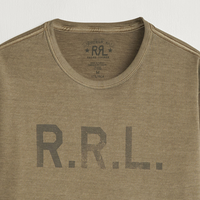 Ralph Lauren - Short-sleeve Cotton Jersey Graphic R.R.L. T-shirt - Olive