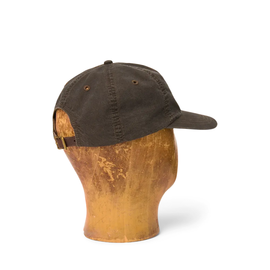 Ralph Lauren - Cotton Oil Cloth Sportsman Cap - Dark Brown