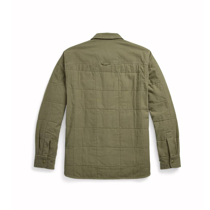 Ralph Lauren - Long-sleeve Cotton Plainweave Mountaineer Shirt Jacket - Olive Drab