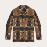 Ralph Lauren - Wool-Blend Jacquard Shirt Jacket - Blue Multi