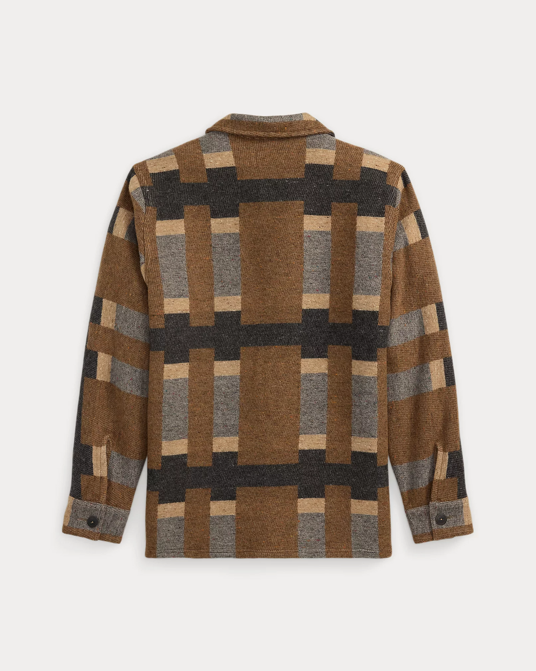 Ralph Lauren - Wool-Blend Jacquard Shirt Jacket - Blue Multi